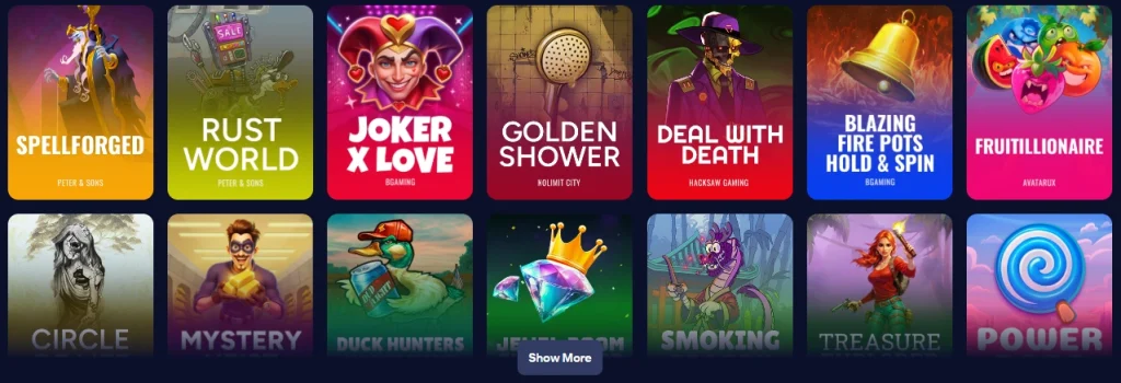 Rockbet Casino affiliate landing preview